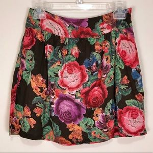 Floral Print High Waisted “Cora Skirt” by Delia*s